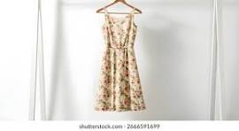 Meadow Breeze Botanical Camisole Midi Dress with Tie Waist